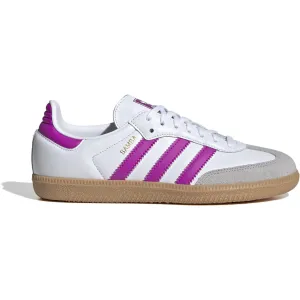 adidas Originals Ftwwht/Purbur/Gum3 Samba Og J Sneakers