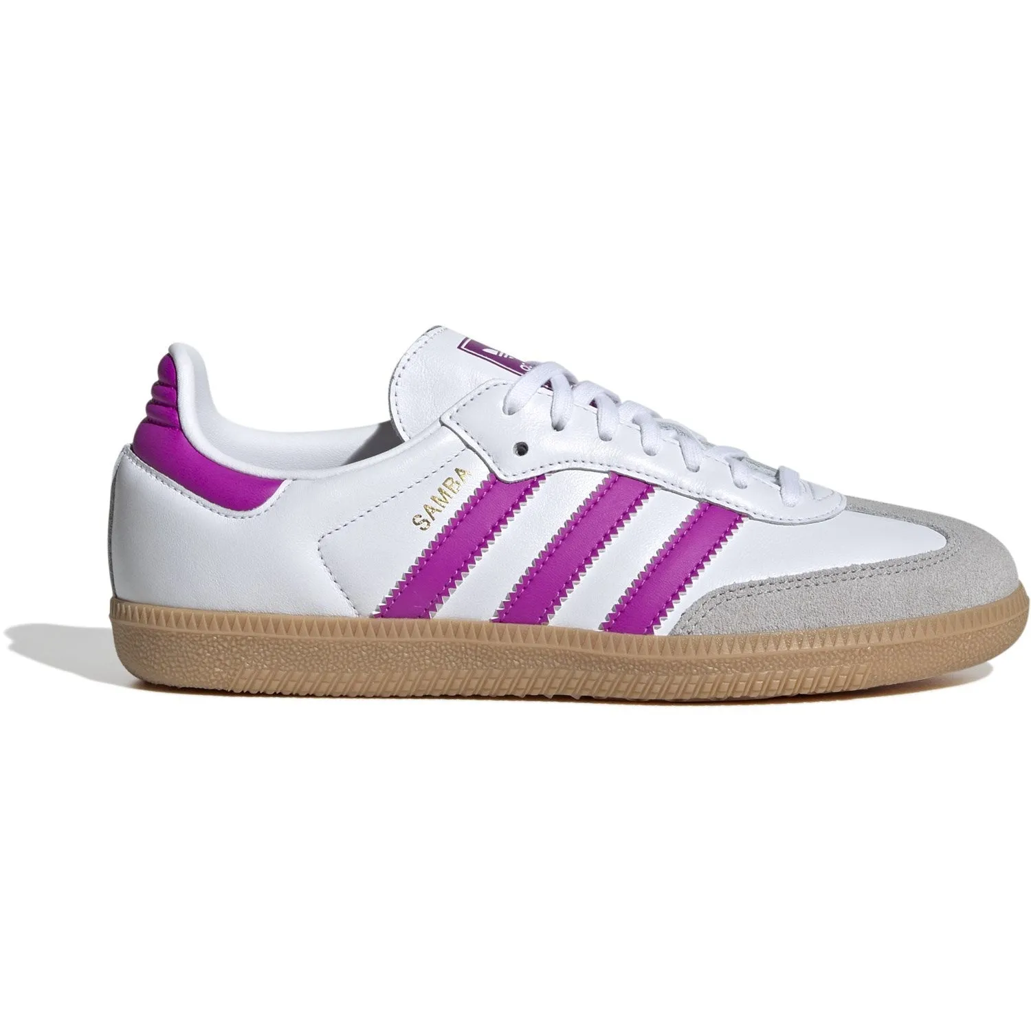 adidas Originals Ftwwht/Purbur/Gum3 Samba Og J Sneakers