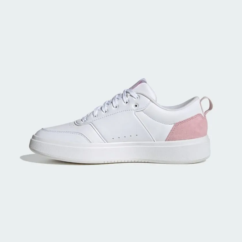 ADIDAS PARK STREET SHOES - WOMEN - WHITE/PINK