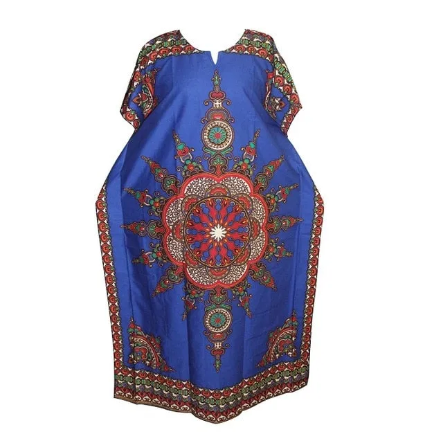 AfroFashion Women's African Dashiki elegant Ladies Dress