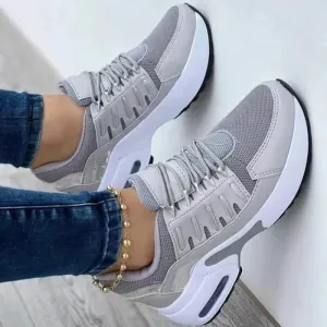 Amozae-Tenis Women Sneakers Platform Casual Shoes for Women 2024 New Comfort Mesh Anti-slip Running Shoes Plus Size Zapatillas De Mujer