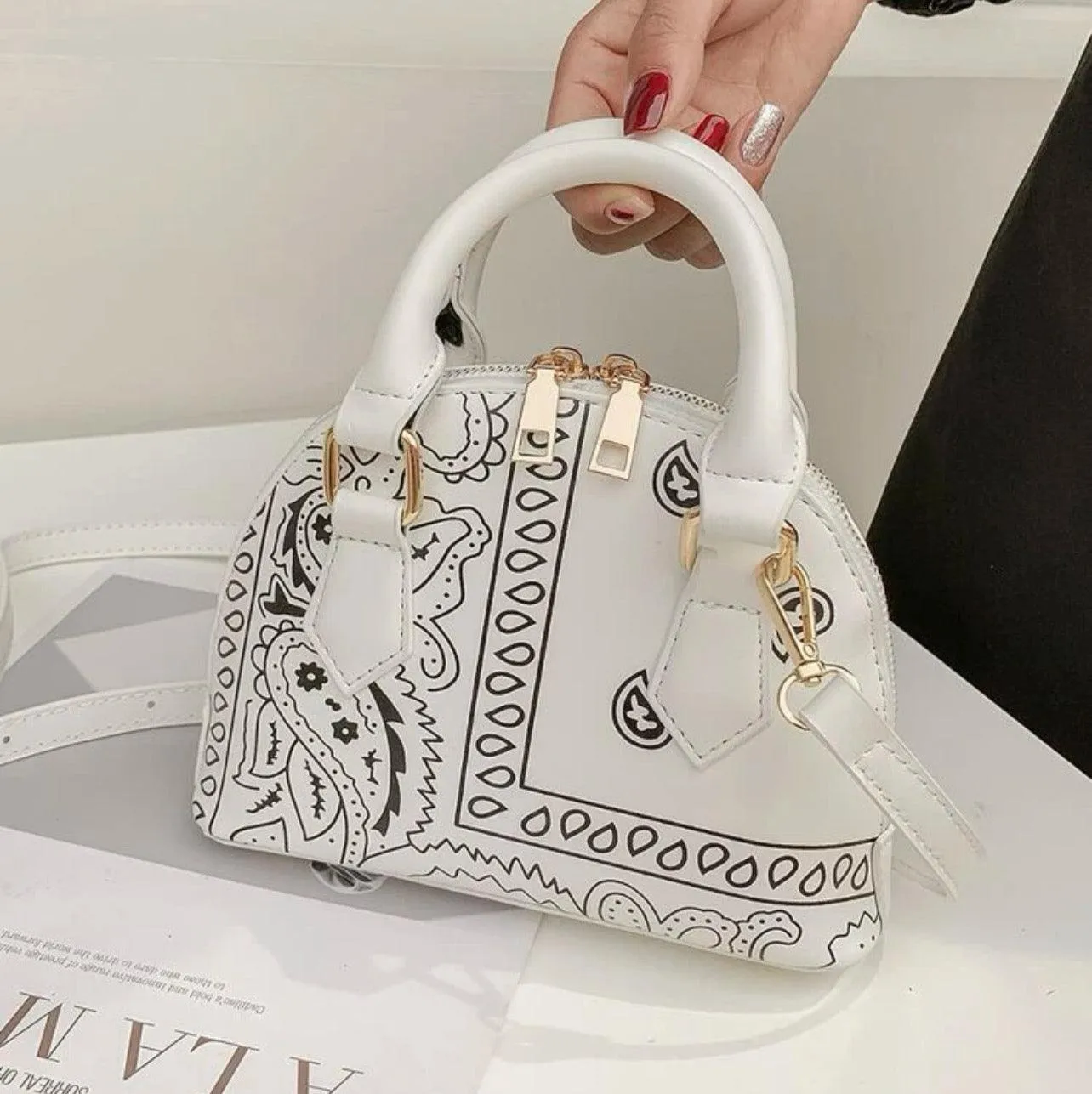 “Bandana” Handbags Novelty Purse