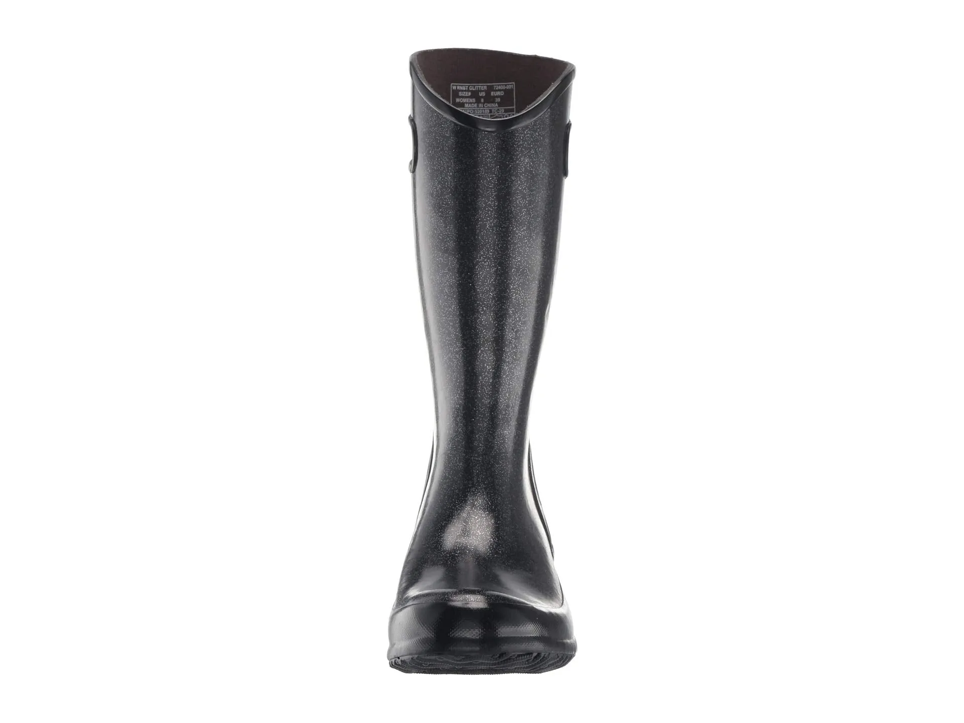 Bogs Rain Boot Glitter, black