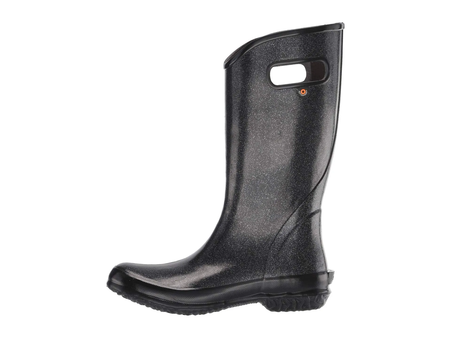 Bogs Rain Boot Glitter, black