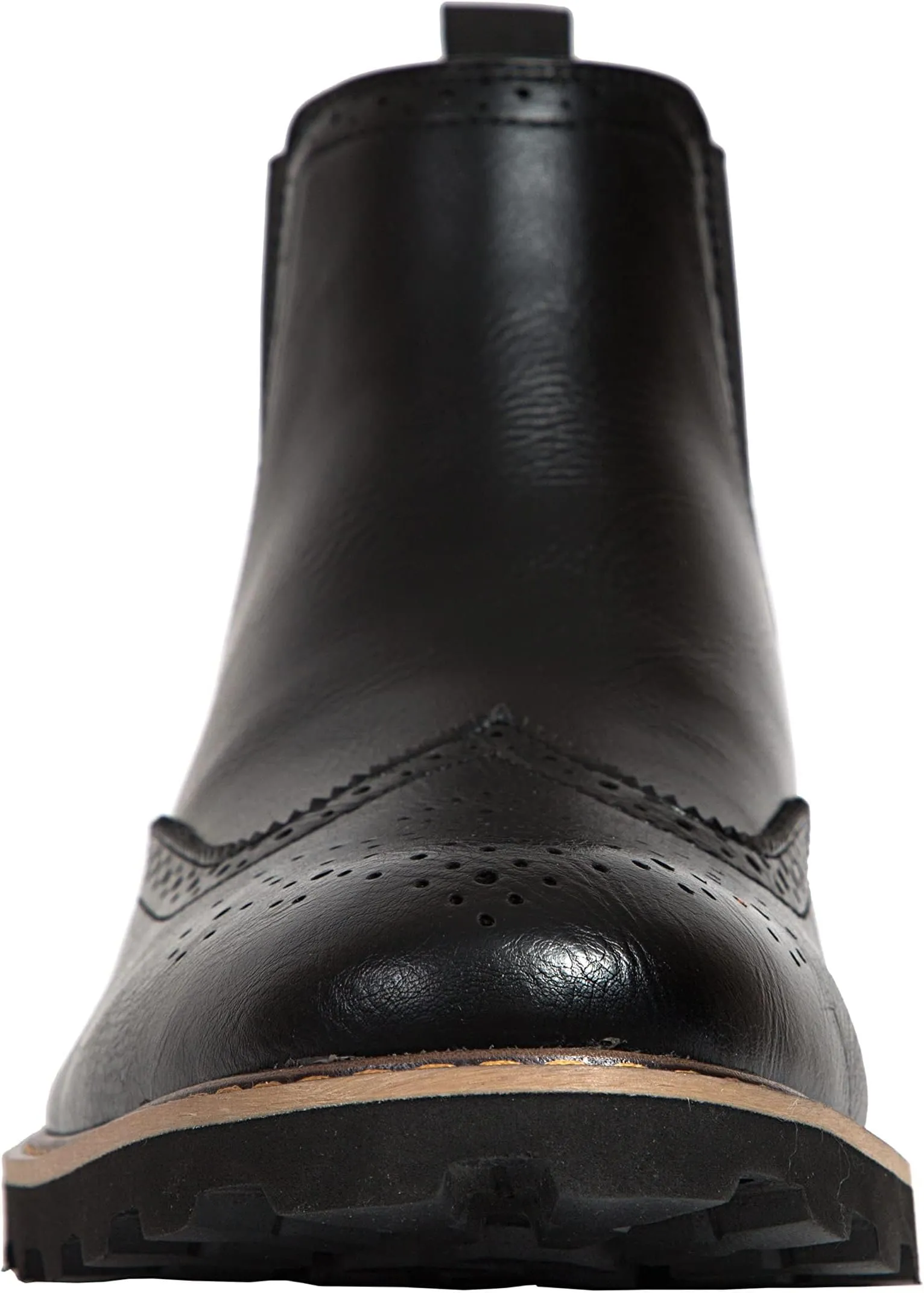 Brayden Deer Stags Chelsea Boots, Black