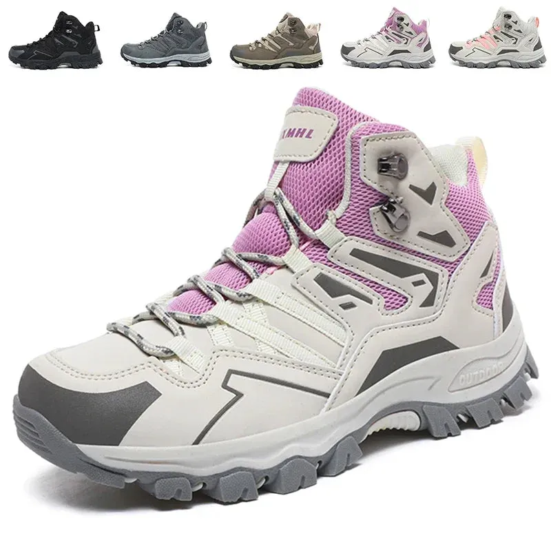 Breathable Waterproof Hiking Shoes for Men and Women