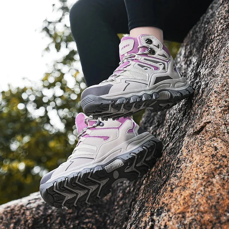 Breathable Waterproof Hiking Shoes for Men and Women