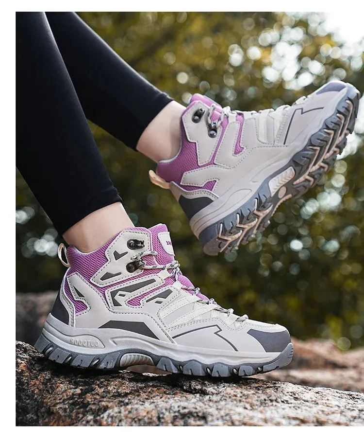 Breathable Waterproof Hiking Shoes for Men and Women