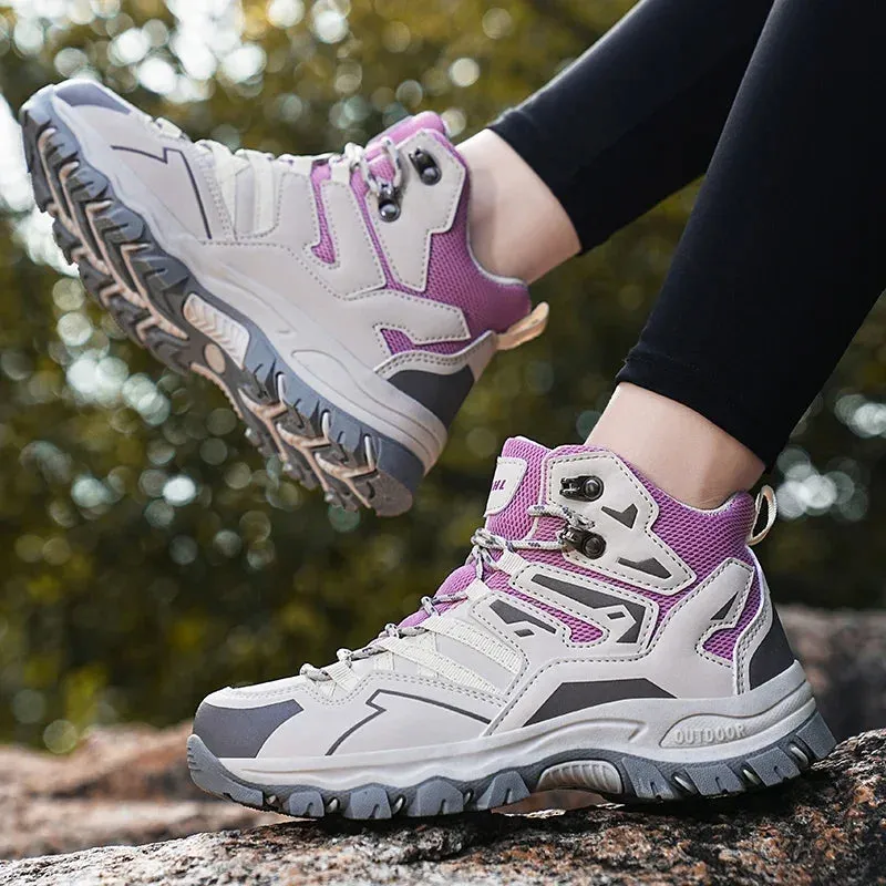 Breathable Waterproof Hiking Shoes for Men and Women