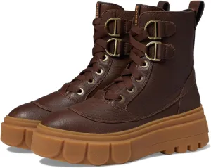 Caribou X Boot Lace Waterproof SOREL, Tobacco/Gum 10