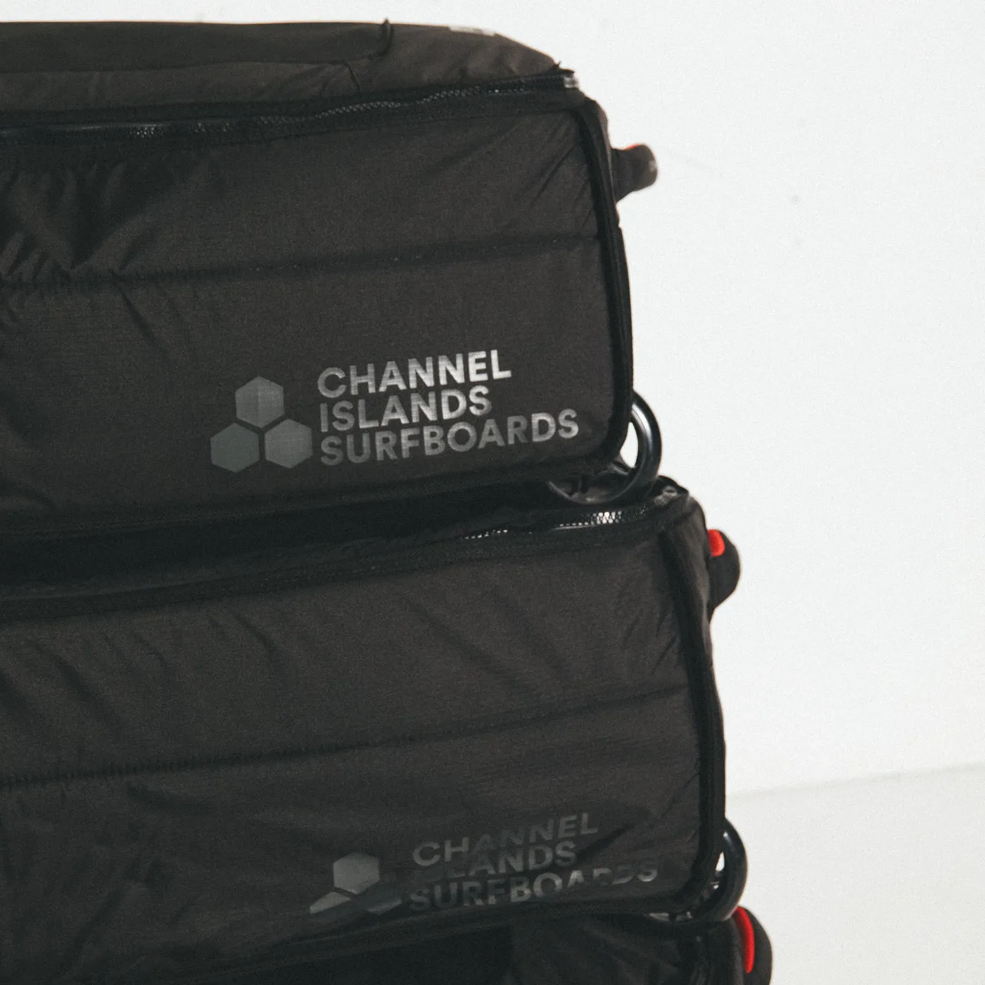 Channel Islands Board Cover - QUAD Wheeled TRAVELER BOARD Black ** 1-2 MONTHS  🚚**