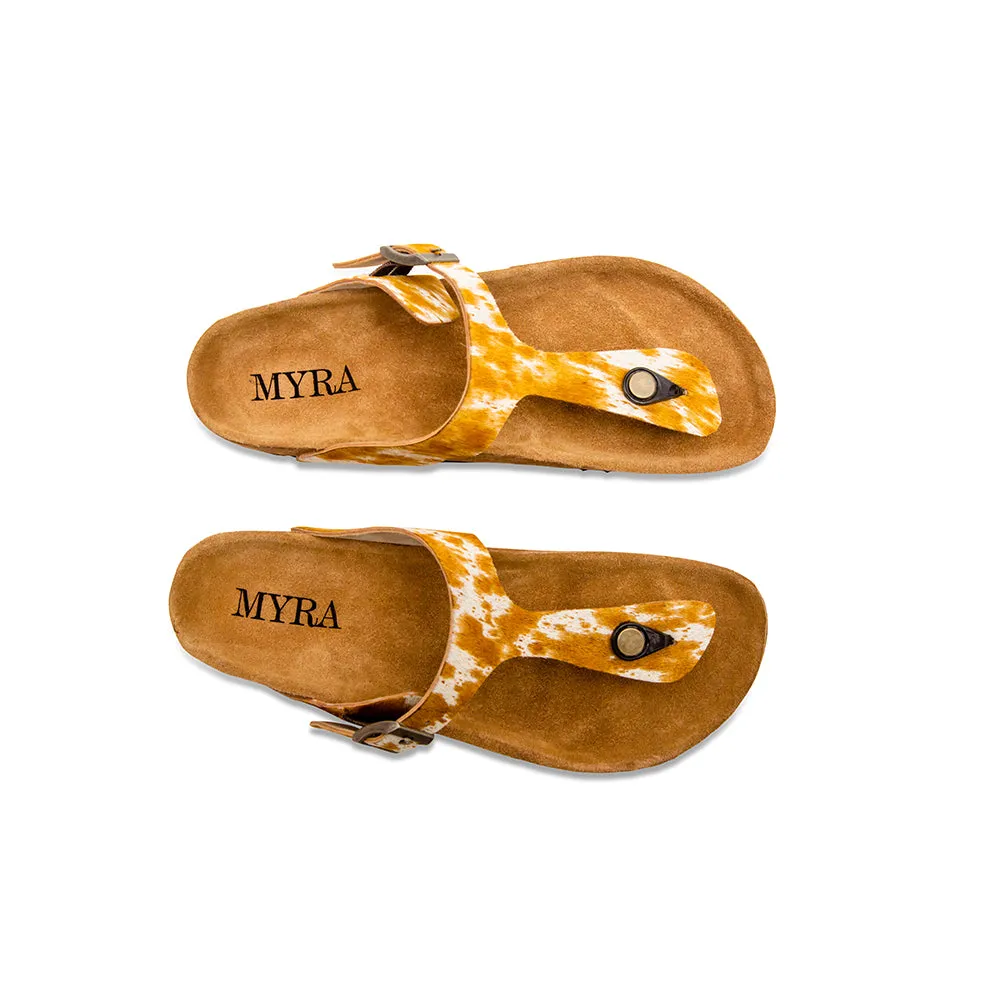 Charter Western Hand-Tooled Sandals