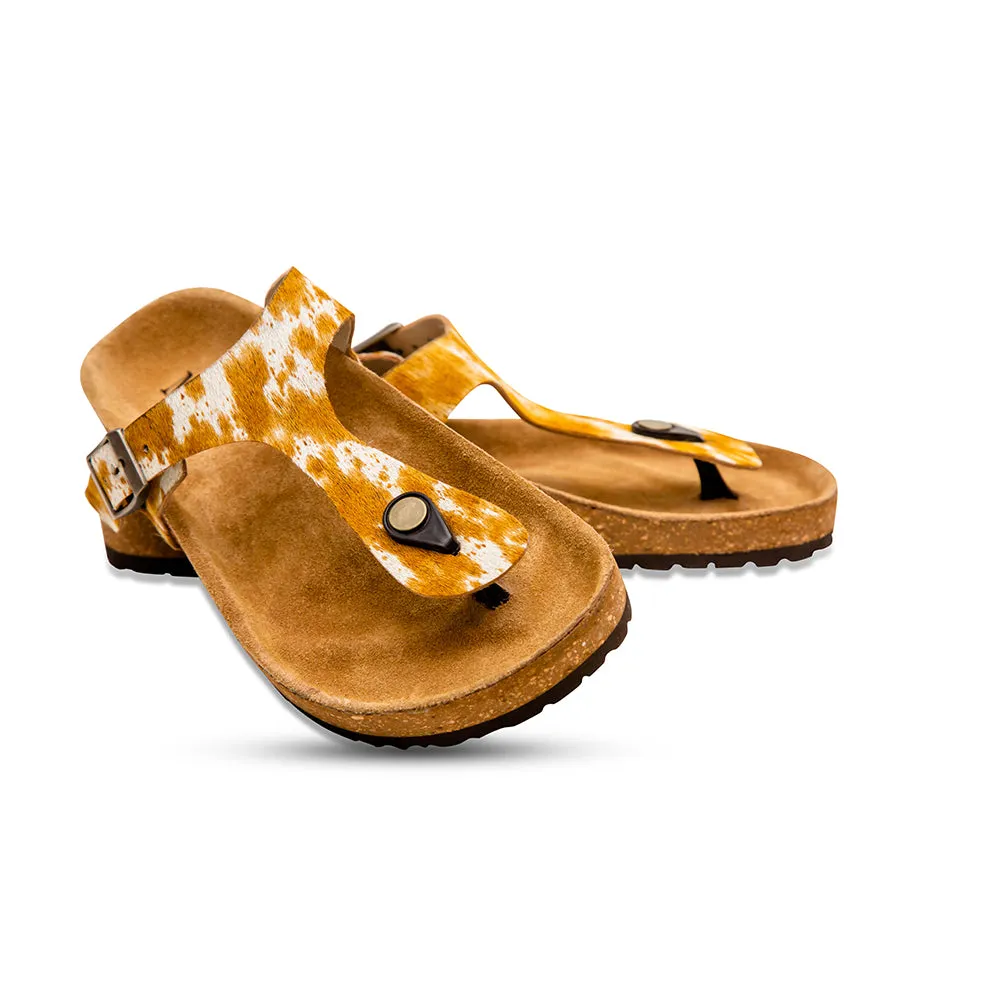 Charter Western Hand-Tooled Sandals