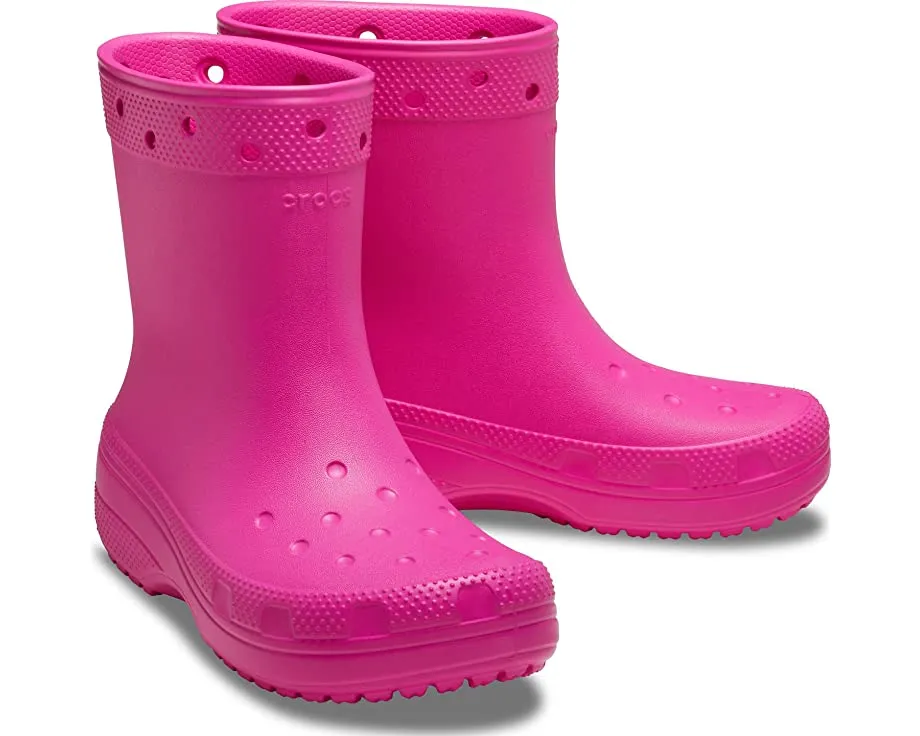 Classic Rain Boot Crocs, juice