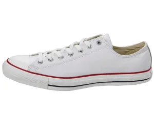 Converse All Star White Low Top Leather Men's Shoes