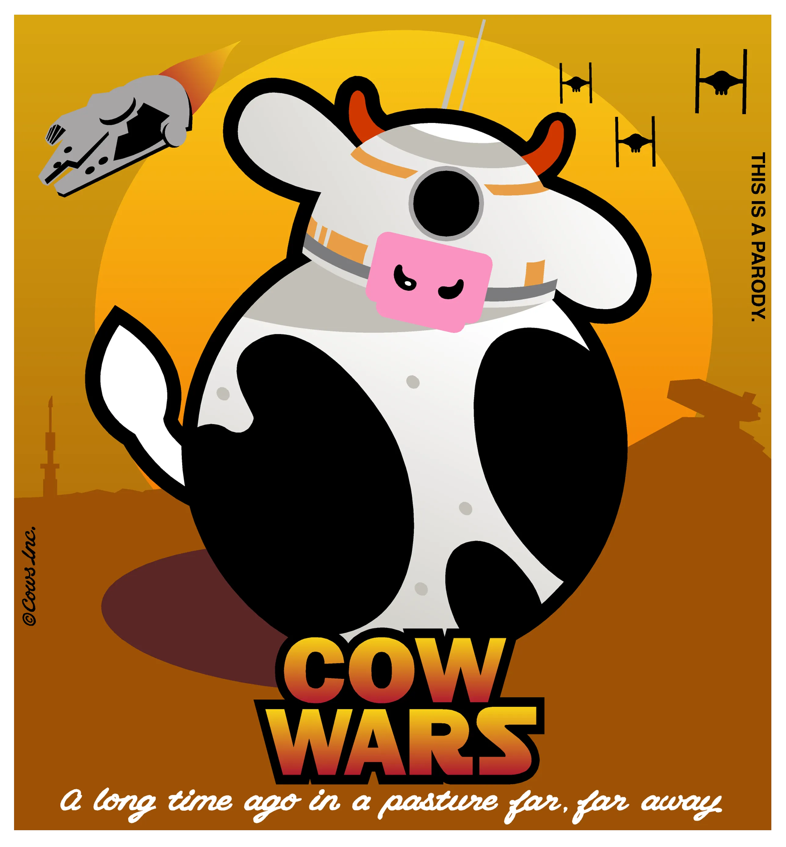 COW Wars BB-8 Classic T