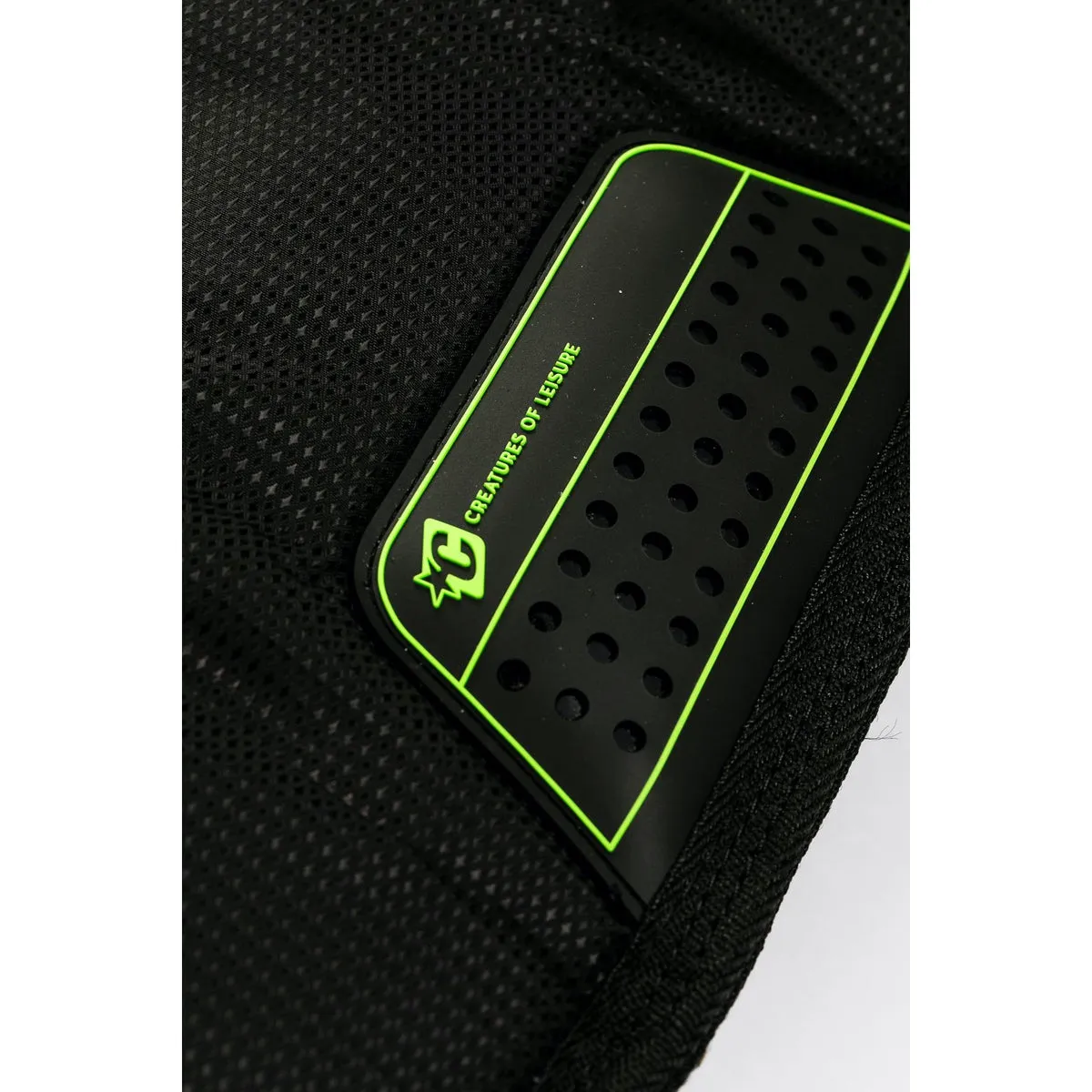 Creatures of Leisure board bag - Fish Double : Black Lime Hybrid/Fun