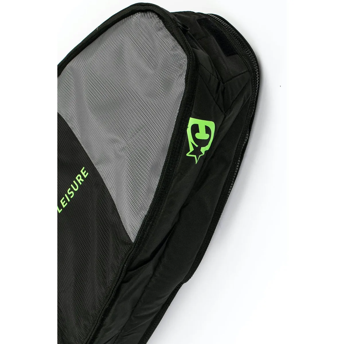 Creatures of Leisure board bag - Fish Double : Black Lime Hybrid/Fun