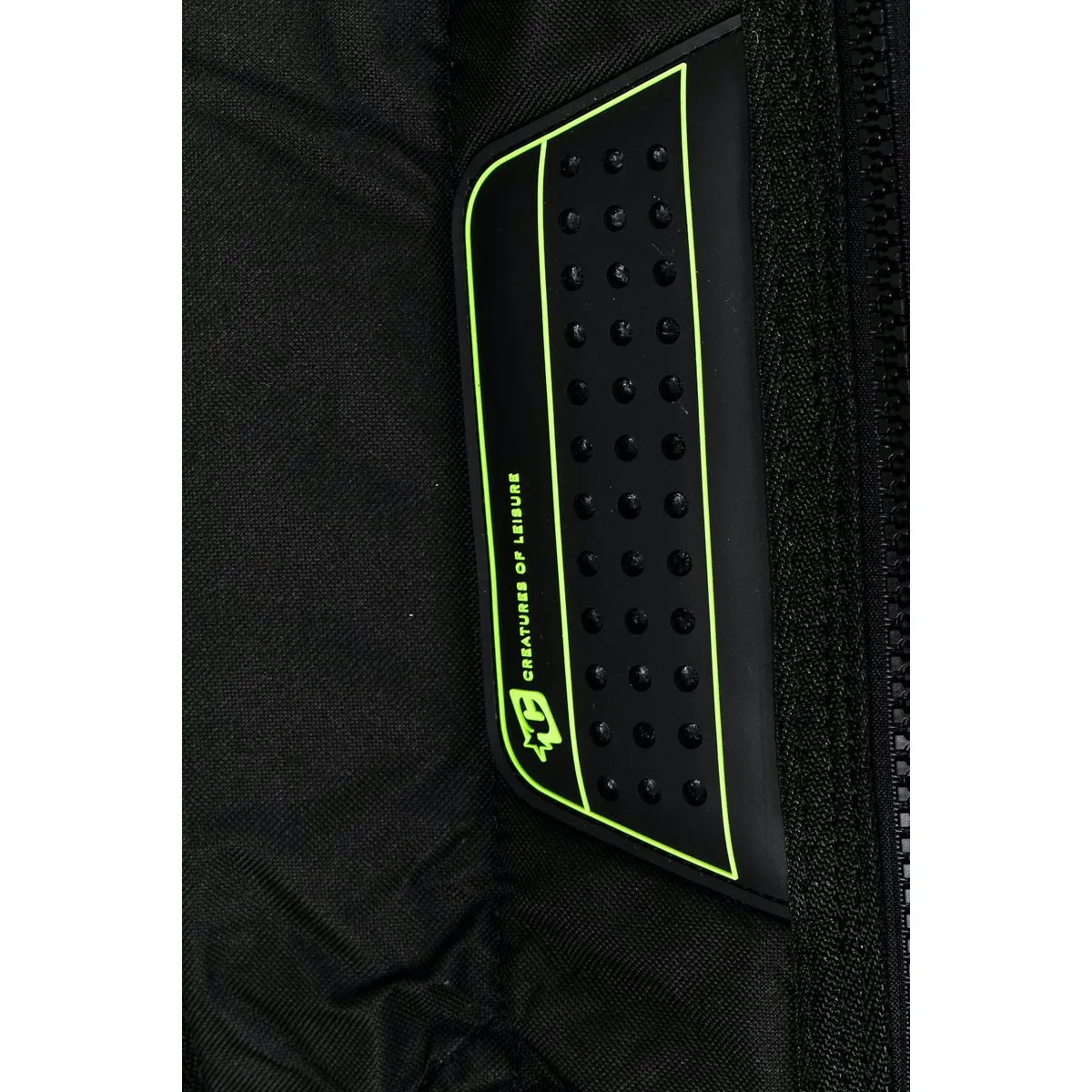 Creatures of Leisure board bag - Fish Double : Black Lime Hybrid/Fun