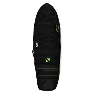 Creatures of Leisure board bag - Fish Double : Black Lime Hybrid/Fun