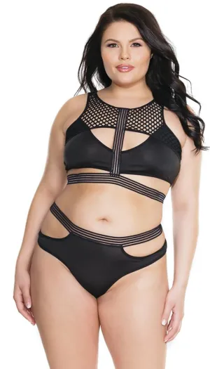 Cutout Bralette & Panty Set