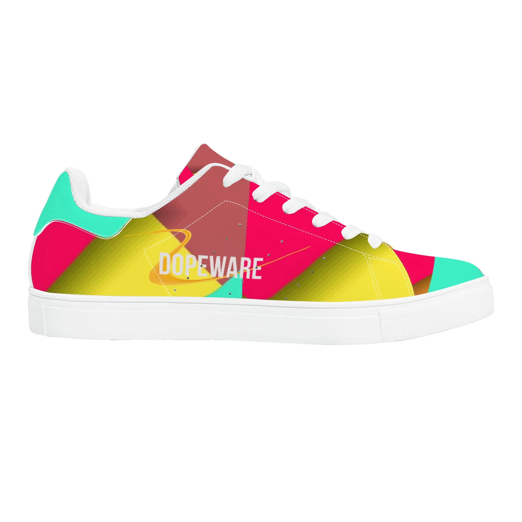 D27 Low-Top Leather Sneakers - Colorful Collection