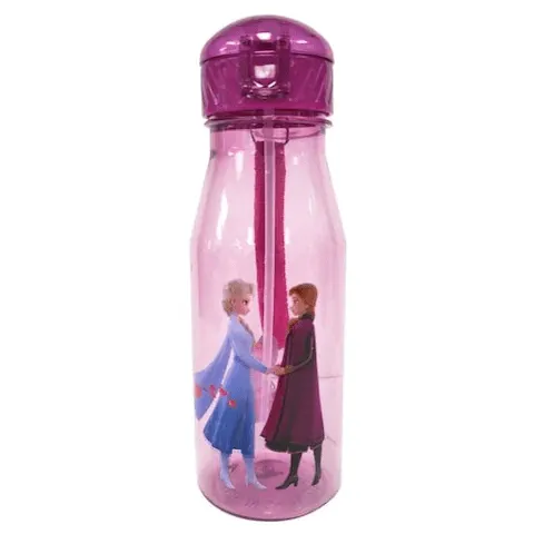 Danawares Frozen 2 Dome Cap Bottle With Straw