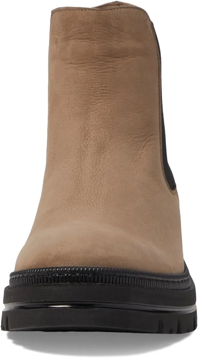 Darla Bueno Chelsea Boots, Taupe Nubuck