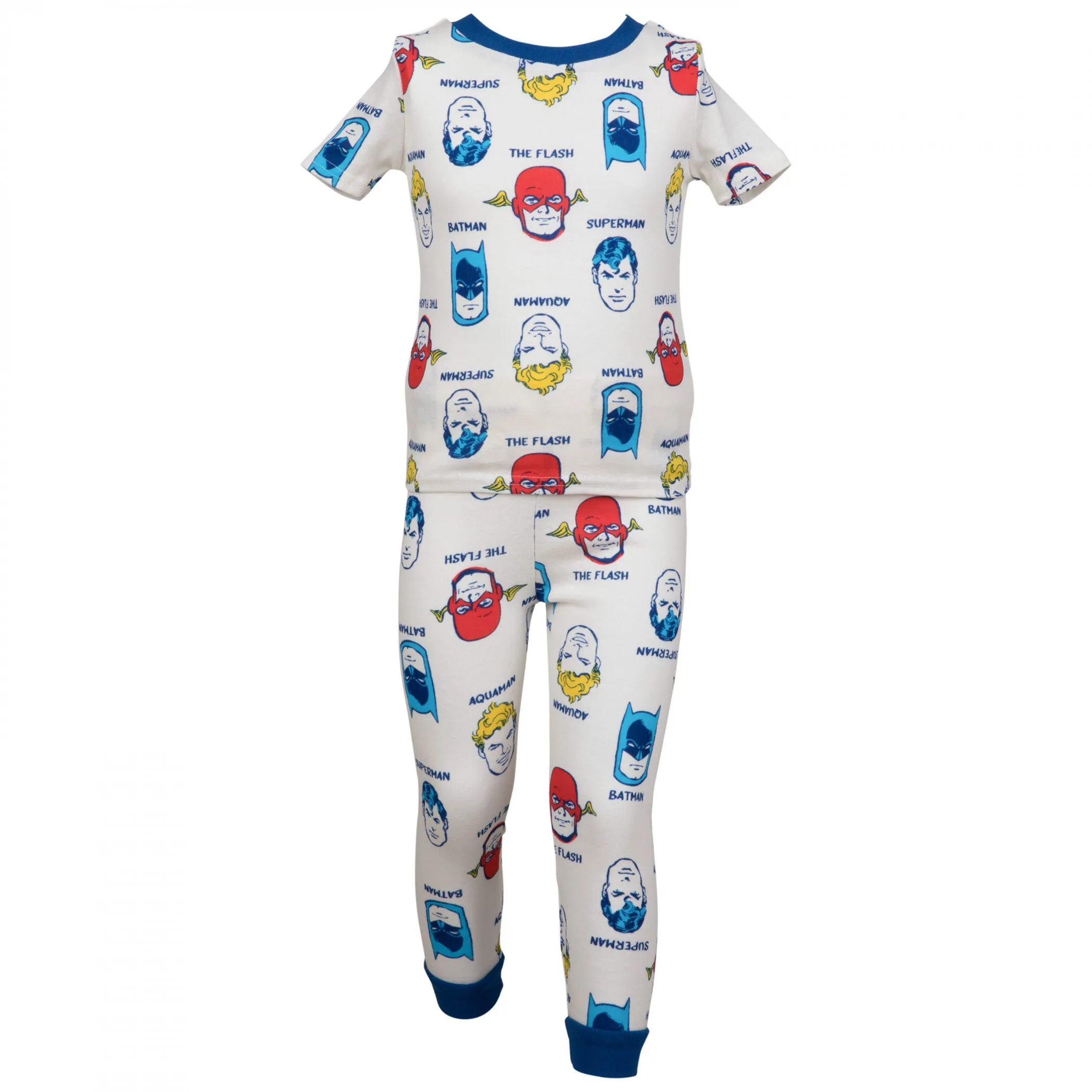 DC Super Heroes Justice League 4-Piece Toddler Pajama Set