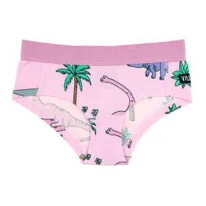 Dino Briefs - Light Bloom - 2 Let Size 8-10 & 10-12 years