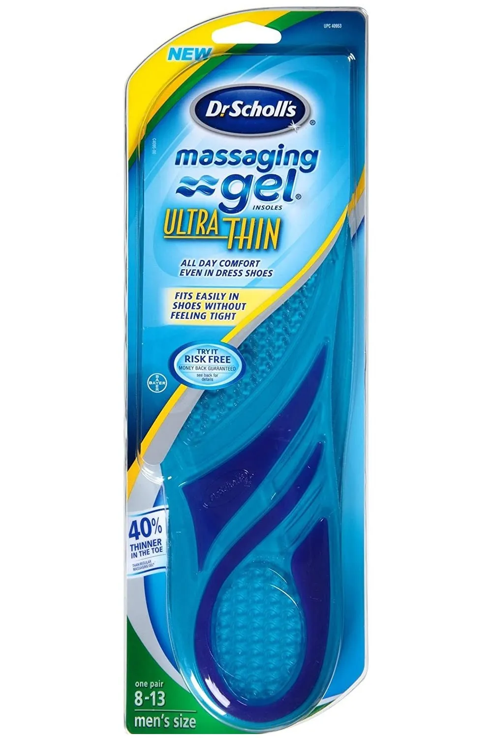 Dr. Scholl's Massaging Gel Ultra-Thin Insoles | Men