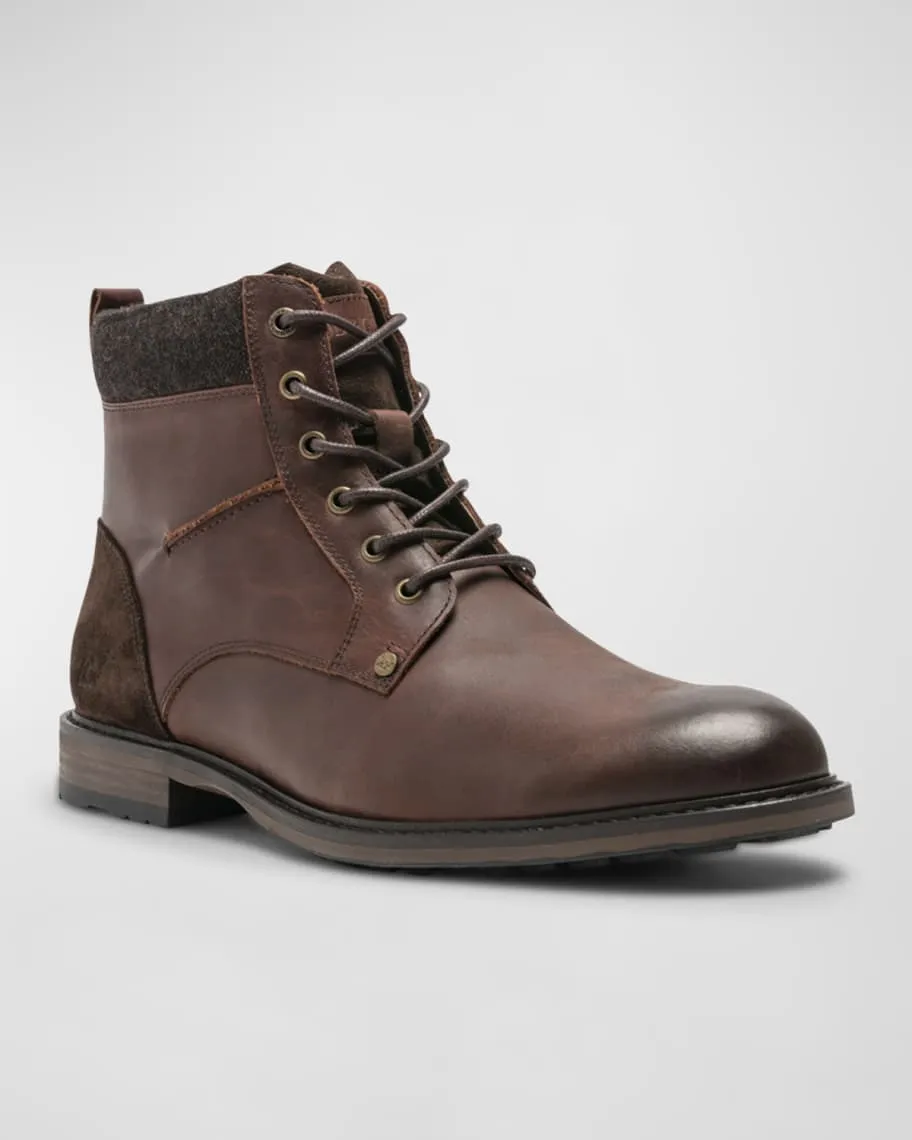 Duntroon Rodd & Gunn Men's Leather Combat Boots