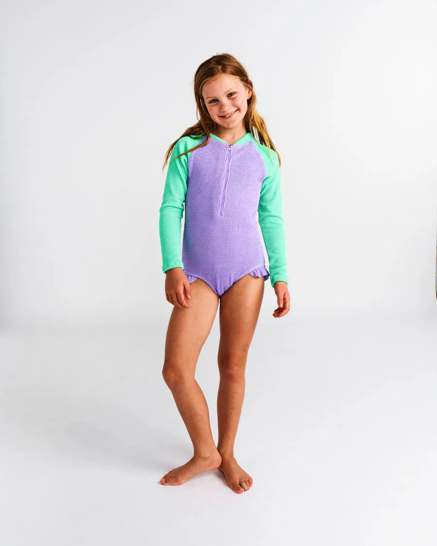 Frutti Crinkle LS Bathers