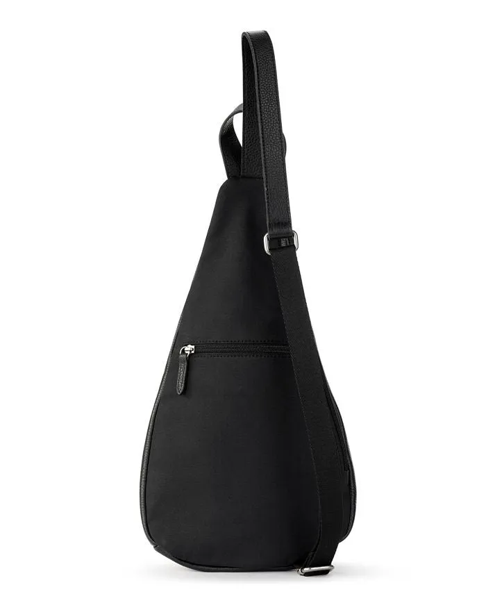 Geo The Sak Leather Backpack with Belt, Black