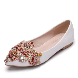 Heart Shaped Women's Summer Autumn Flats Ladies Dress Party Shoes