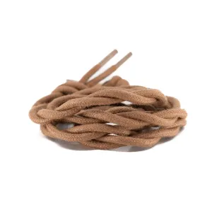 High-Top Cotton Laces • Brown