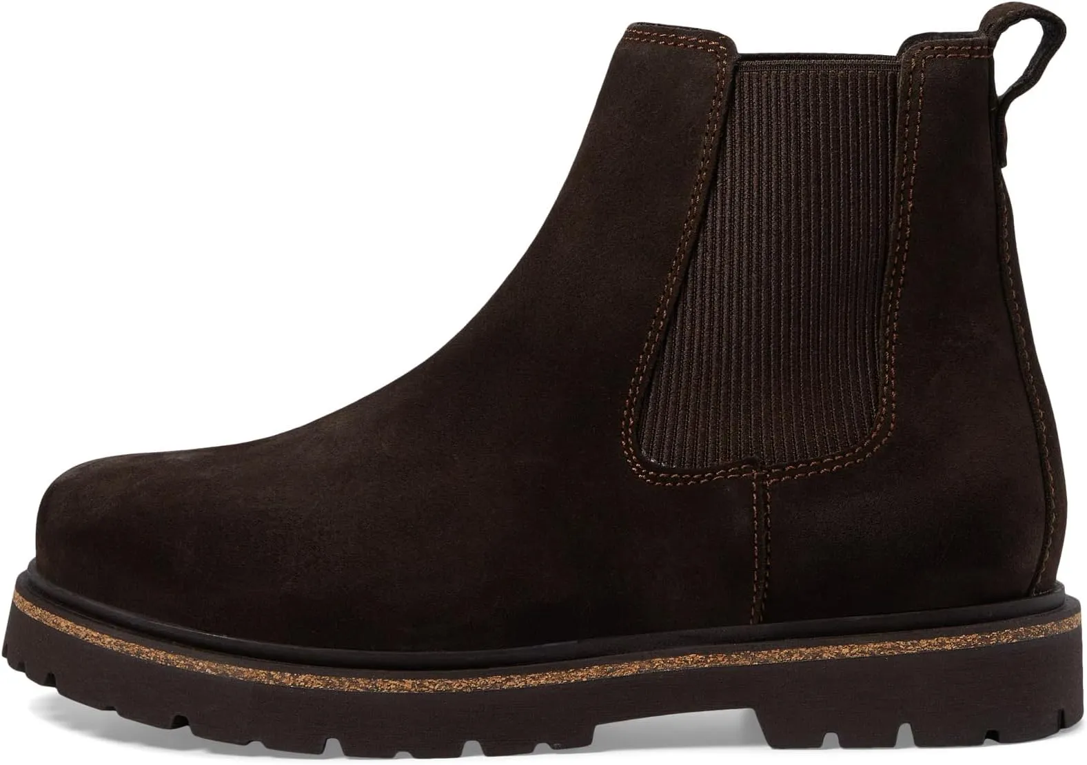 Highwood Slip-On Deep Blue Birkenstock Chelsea Boots in Mocha