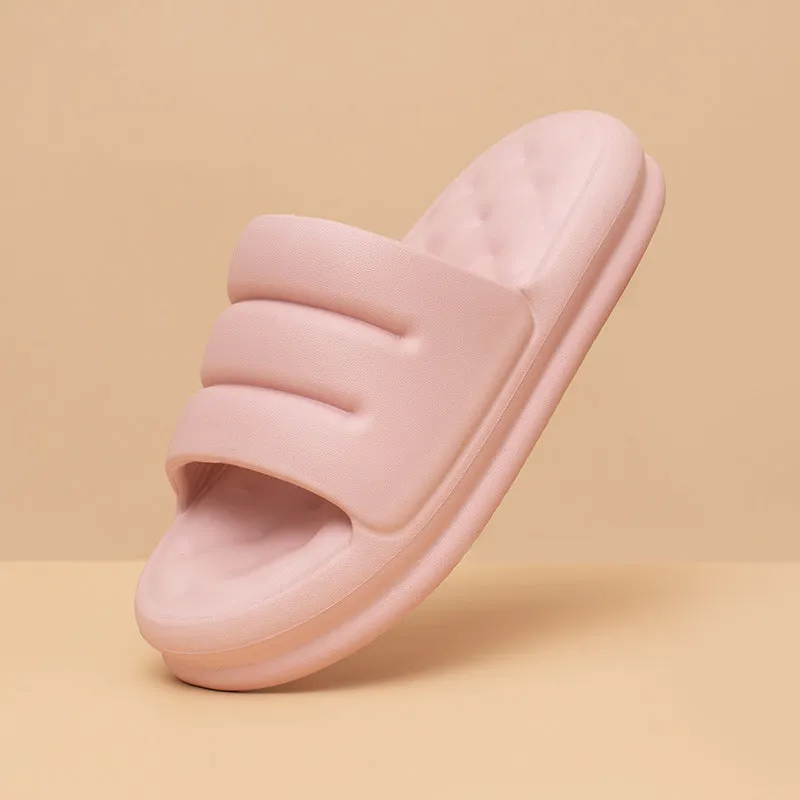 Home Feces Sense Platform Sandals And Slippers