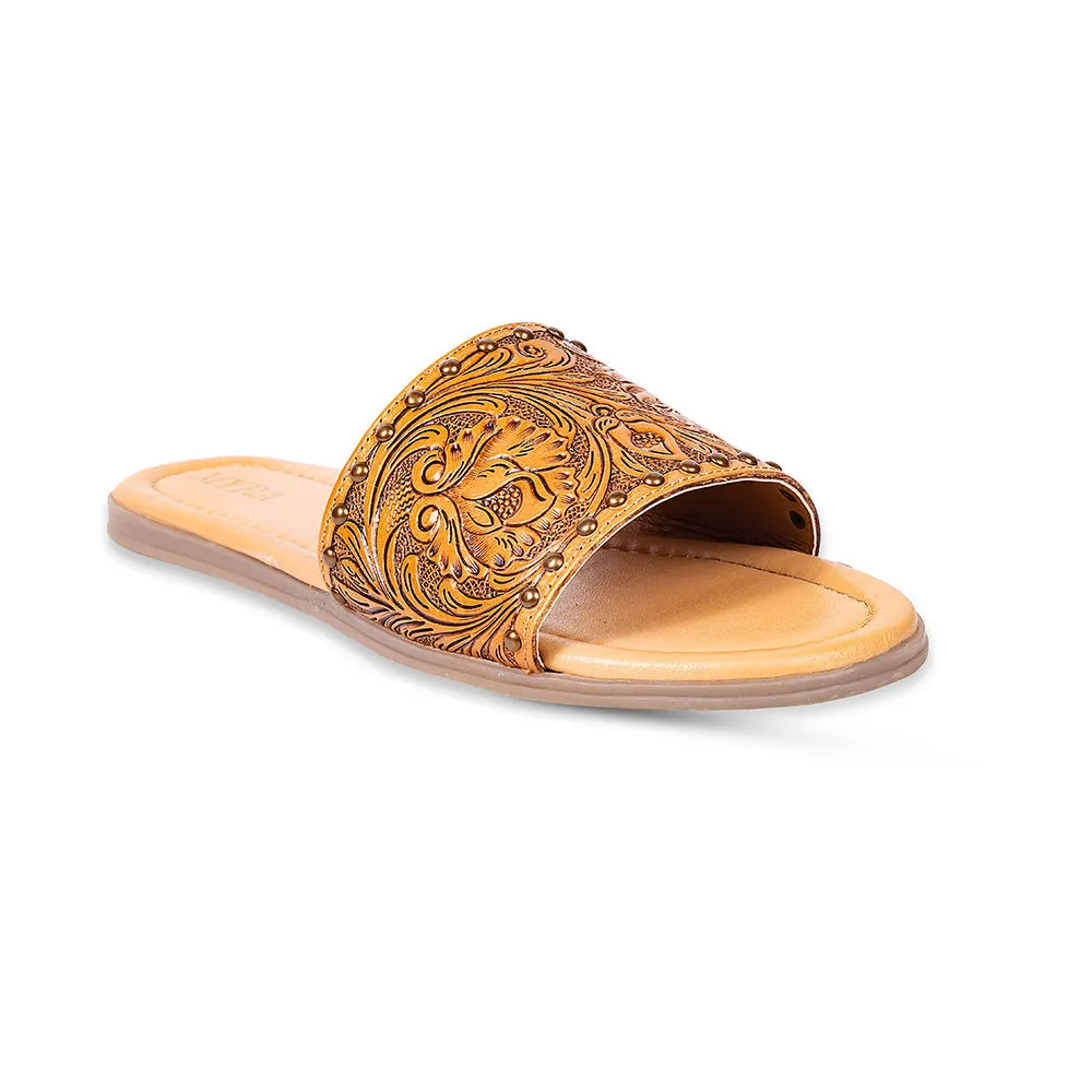 Kasandra Hand-Tooled Sandals