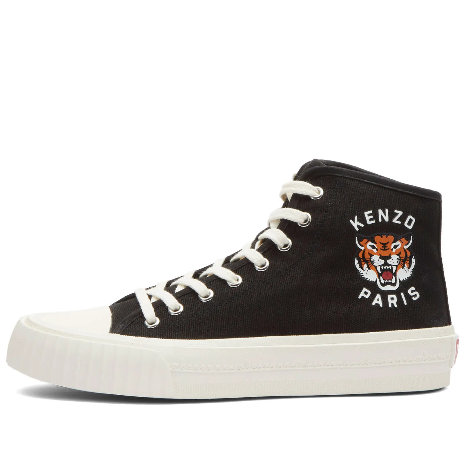 Kenzo High Top Canvas sneakers, black