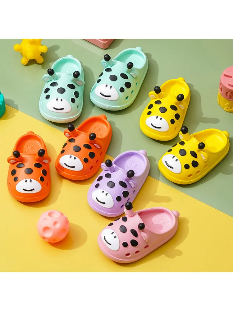 Kids' Eva Anti-Slip Cartoon Cute Deer Slippers