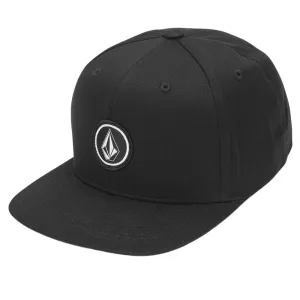 Kids Quarter Twill Cap Black