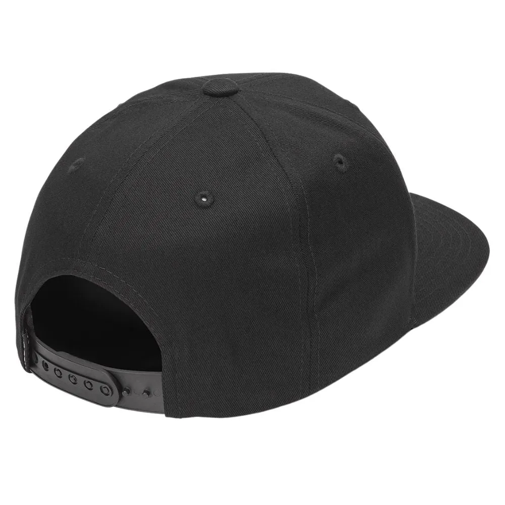 Kids Quarter Twill Cap Black