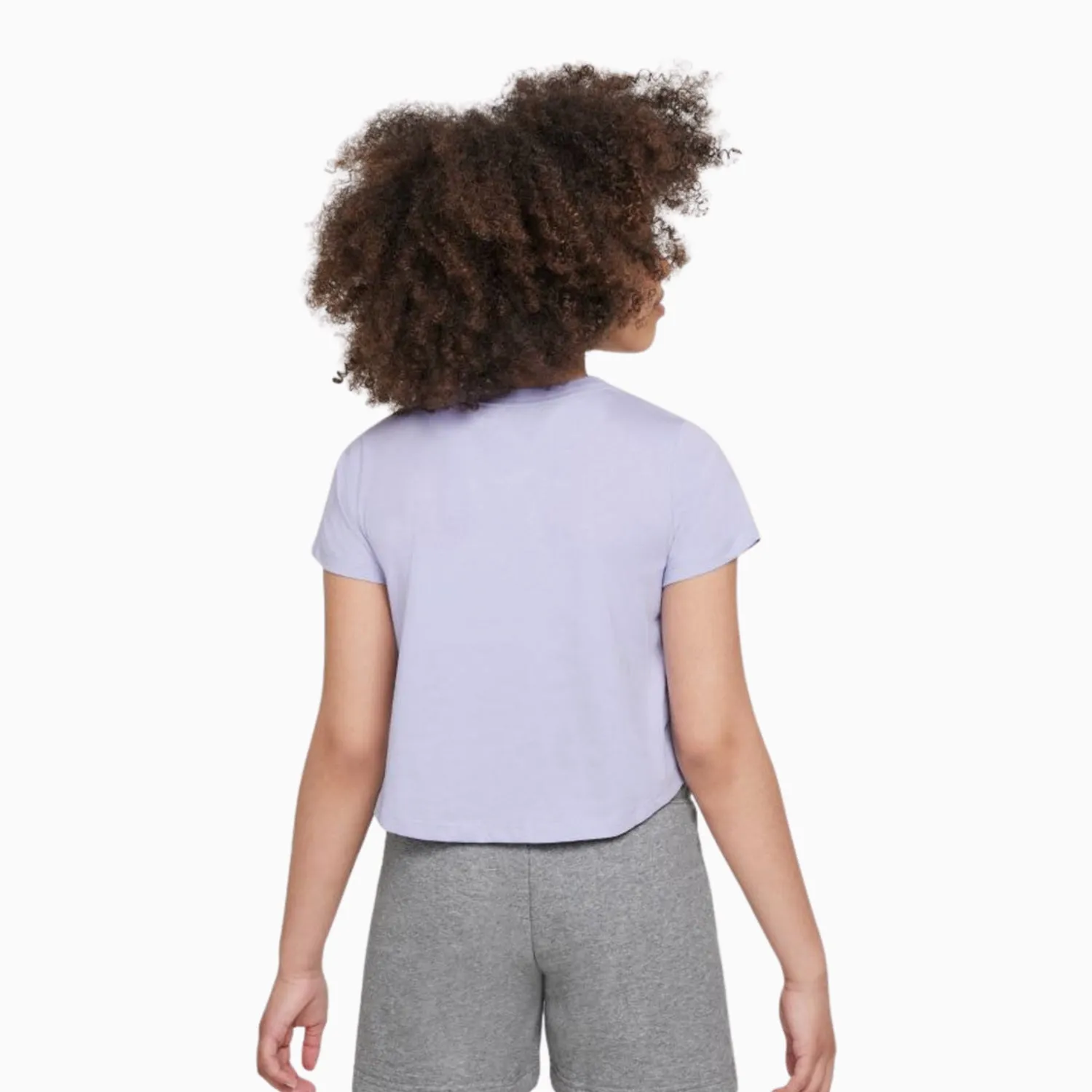 Kid's Sportswear Cropped T-Shirt