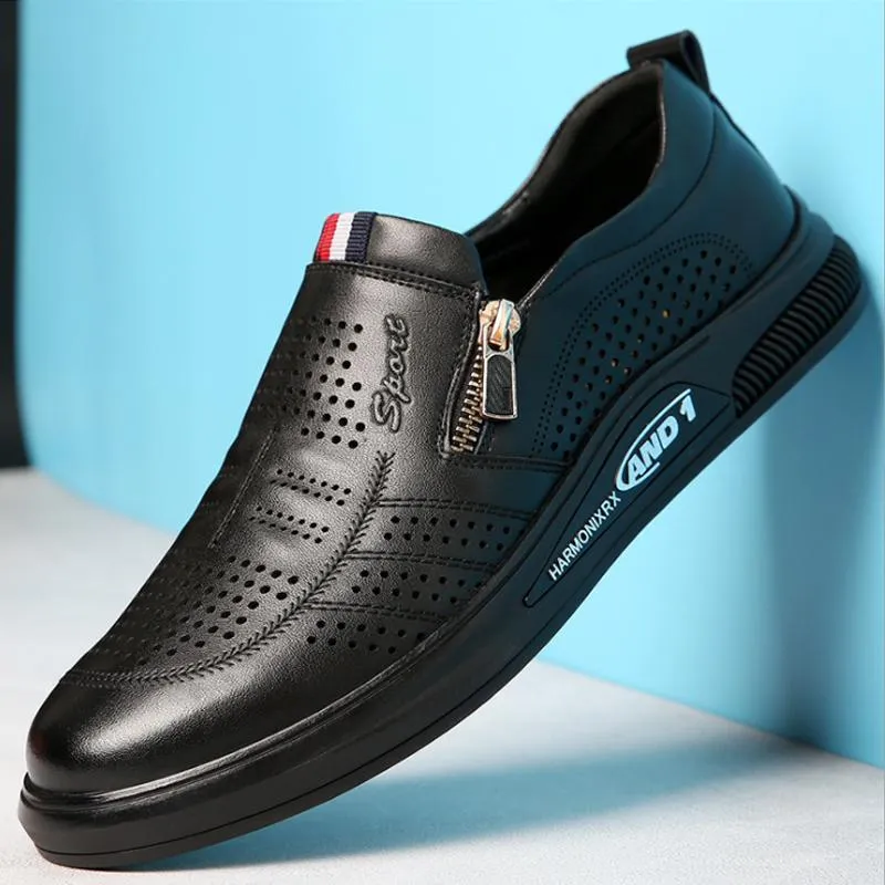 Leather shoes for men