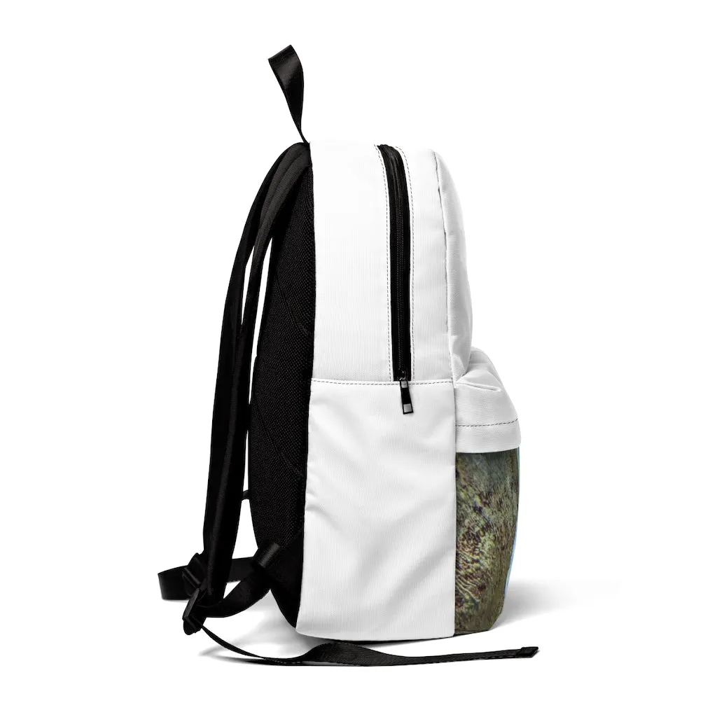 Light Blue Fish Unisex Classic Backpack