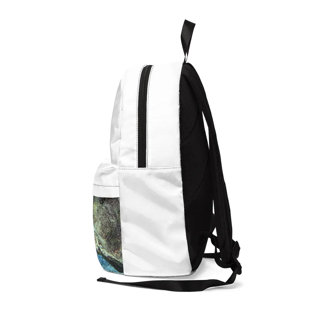 Light Blue Fish Unisex Classic Backpack