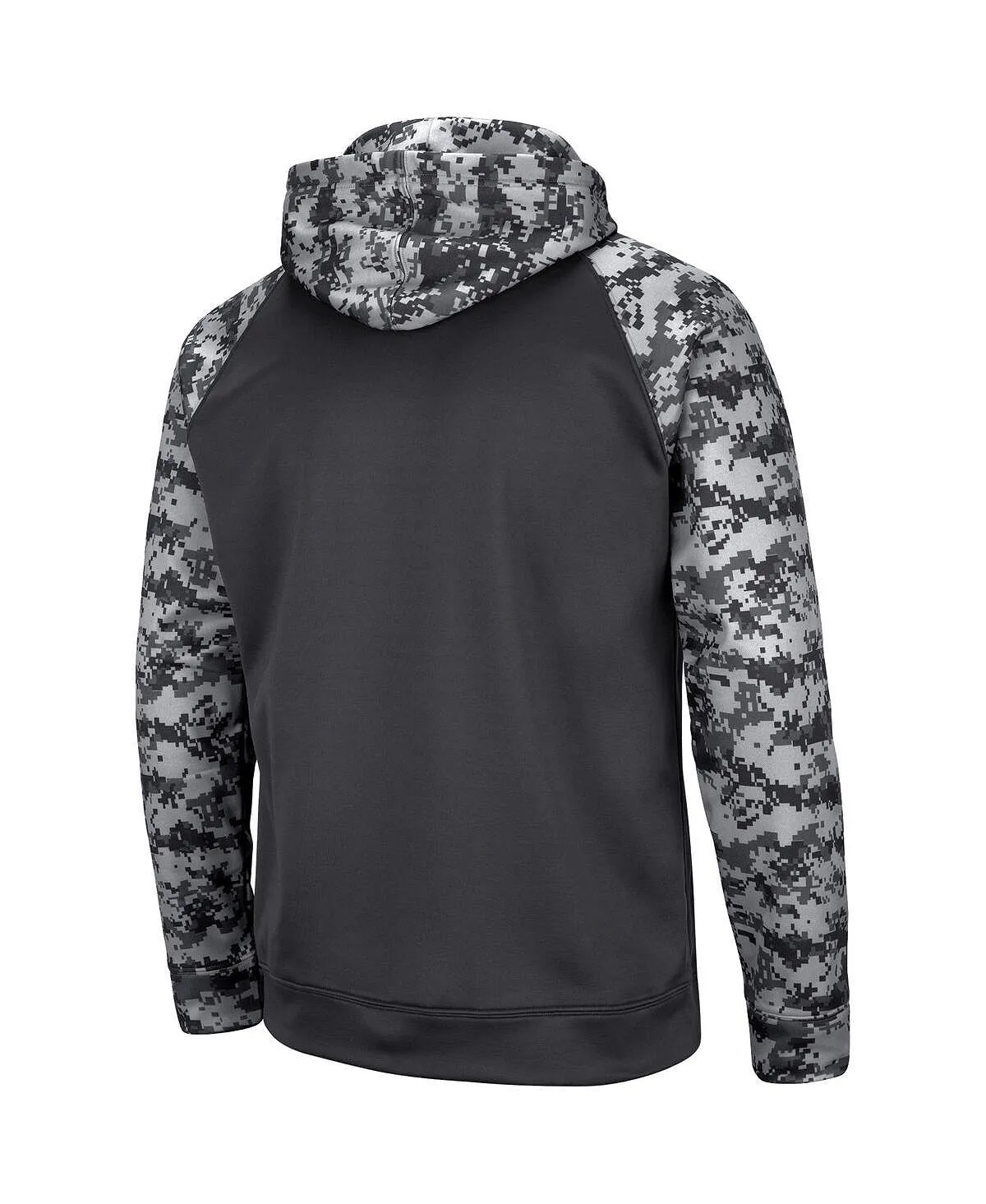 Men's dark gray maryland terrapins oht military grade hoodie digital camo Colosseum , multi