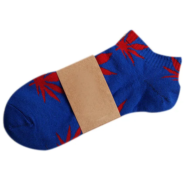 Men's Socks Weed Socks For Men Women Cotton Short Fashion Male 3D Sock