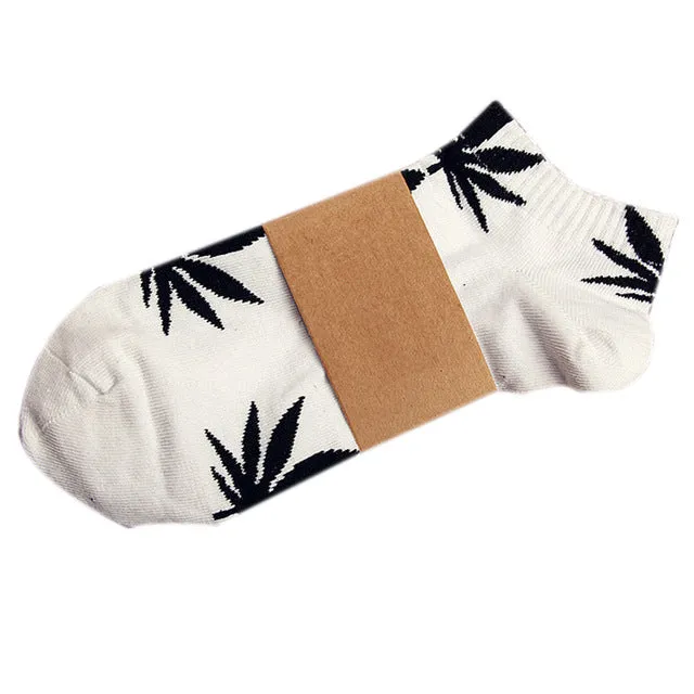 Men's Socks Weed Socks For Men Women Cotton Short Fashion Male 3D Sock